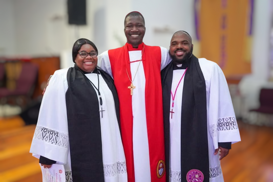 Knee length Surplice 4" Lace